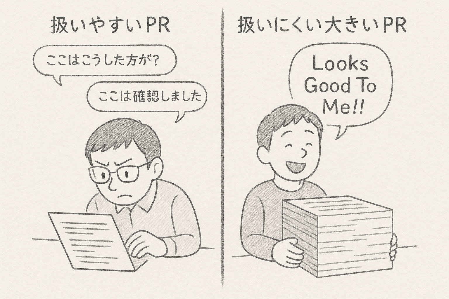 扱いやすいPR
