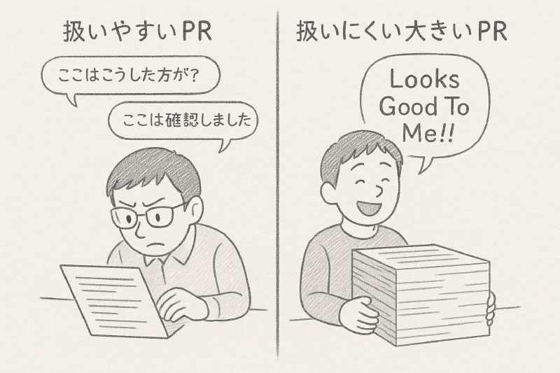 扱いやすいPR